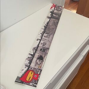 Berlin Wall - Red and Black hanging art (purchased in Berlin, Germany 🇩🇪) 31x4